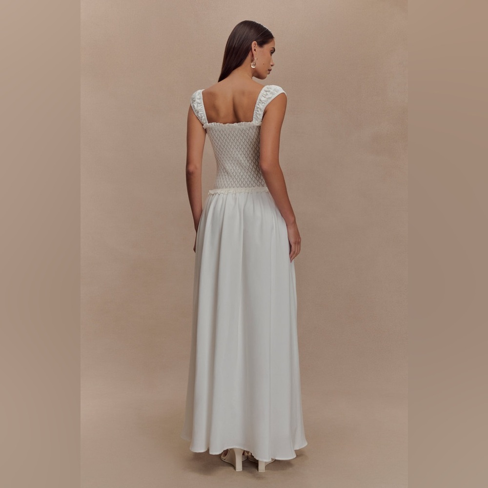 Meshki White Midi Dress - Picture 2 of 6